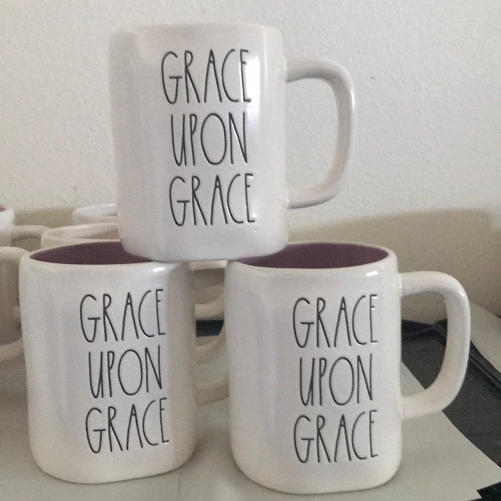 Rae Dunn Grace upon Grace Mug (PRICE IS PER ITEM)